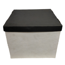 CAJAS TORTA 25X25 BLANC CART GRUESO 50U 