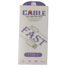 CABLE FAST TYPE-C BLANCO 10UND (50) 