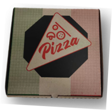 CAJAS PIZZAS ECONOMICA MED (33X33) 1X50 